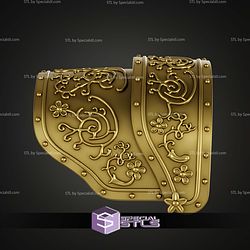 Cosplay STL Files Rumi 2nd Shoulder Armor