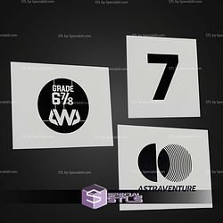 Cosplay STL Files Ryder Helmet Arc Raider