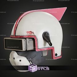 Cosplay STL Files Sforza Helmet Arc Raider