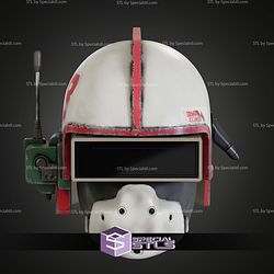 Cosplay STL Files Sforza Helmet Arc Raider