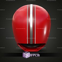 Cosplay STL Files Time Force Quantum Red Ranger Helmet