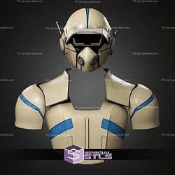 Cosplay STL Files Torpedo Armor Arc Raiders