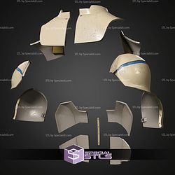 Cosplay STL Files Torpedo Armor Arc Raiders