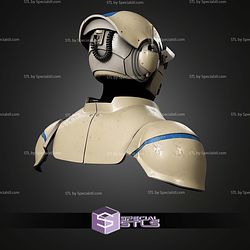 Cosplay STL Files Torpedo Armor Arc Raiders