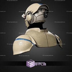 Cosplay STL Files Torpedo Armor Arc Raiders