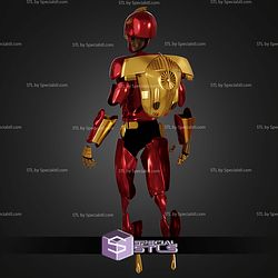 Cosplay STL Files Turbo Man Costume