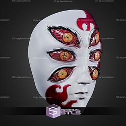 Cosplay STL Files Upper Moon 1 Mask