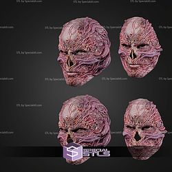 Cosplay STL Files Vecna Stranger Thing Helmet