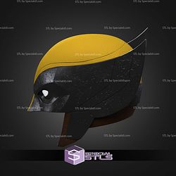 Cosplay STL Files Wolverine Brown Suit Helmet