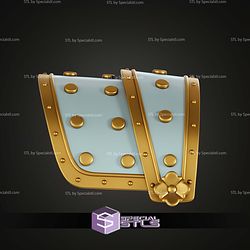 Cosplay STL Files Zoey Shoulder Armor