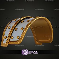 Cosplay STL Files Zoey Shoulder Armor