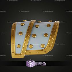 Cosplay STL Files Zoey Shoulder Armor