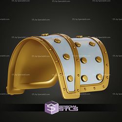 Cosplay STL Files Zoey Shoulder Armor