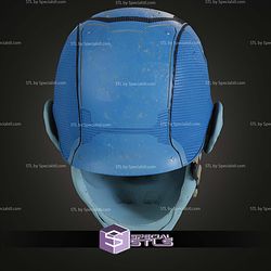Cosplay STL Files Zombie Captain America Helmet