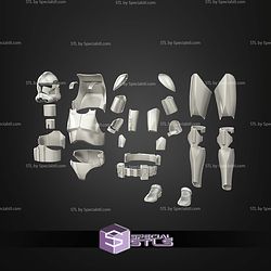 Custom 1 6 Figure STL Phase 2 Clone Trooper Armor
