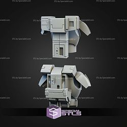 Custom 1-12 Figure STL Clone Commander Republic Finest Backpack