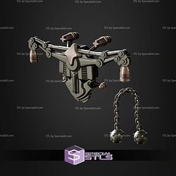 Custom 1-12 Figure STL Durge CW 2003 Jetpack Maceball