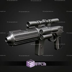 Custom 1-12 Figure STL EE-4 Carbine Rifle