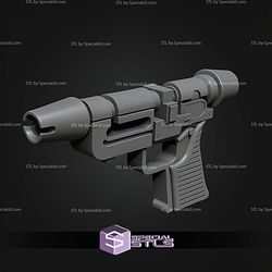 Custom 1-12 Figure STL Gistech GK3 Pistol