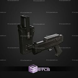Custom 1-12 Figure STL Havoc Squad Pistol Blaster