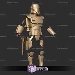 Custom 1-12 Figure STL Imperial Super Trooper Armor