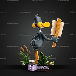Daffy Duck Wabbit Season STL Files