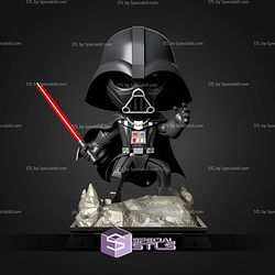 Darth Vader Damage Chibi STL Files