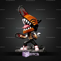 Denji Battle Chibi STL Files