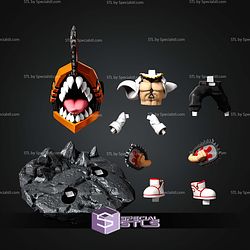 Denji Battle Chibi STL Files