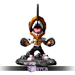 Denji Battle Chibi STL Files