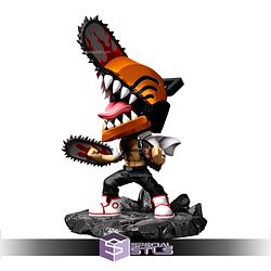 Denji Battle Chibi STL Files