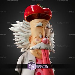 Dr Vegapunk Bust STL Files