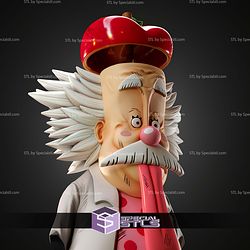 Dr Vegapunk Bust STL Files