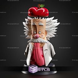 Dr Vegapunk Bust STL Files