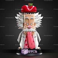 Dr Vegapunk Bust STL Files