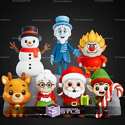 Flexi Christmas Collection STL Files