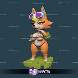 Foxy Wolfy Audie Animal Crossing STL Files