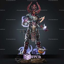 Galactus Battle Fantastic Fours STL Files