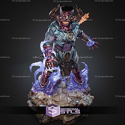 Galactus Battle Fantastic Fours STL Files