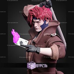 Gambit Fire Base 1-6 STL Files