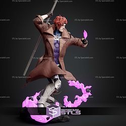 Gambit Fire Base 1-6 STL Files