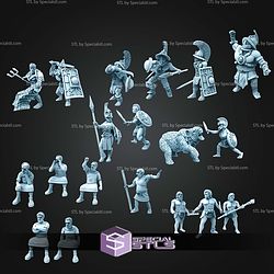Gladiator Campaign STL Miniatures