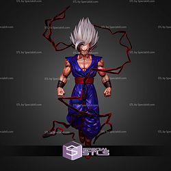 Gohan Beast Mode STL Files