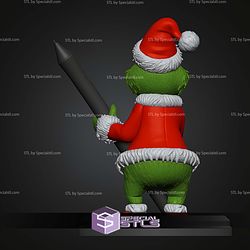 Grinch Pen Holder STL Files