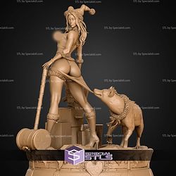 Harley Quinn X Mas Christmas NSFW STL Files