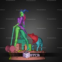 Harley Quinn X Mas Christmas STL Files