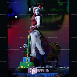 Harley Quinn X Mas Christmas STL Files