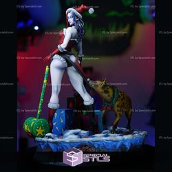Harley Quinn X Mas Christmas STL Files