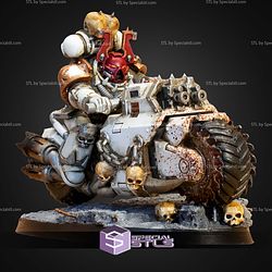 HellTearer Biker WH40K STL Miniatures