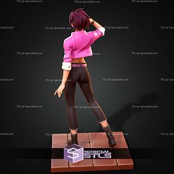 Invisigal in Blood 270mm STL Files